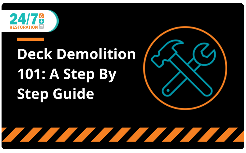 Deck Demolition 101 A Step By Step Guide